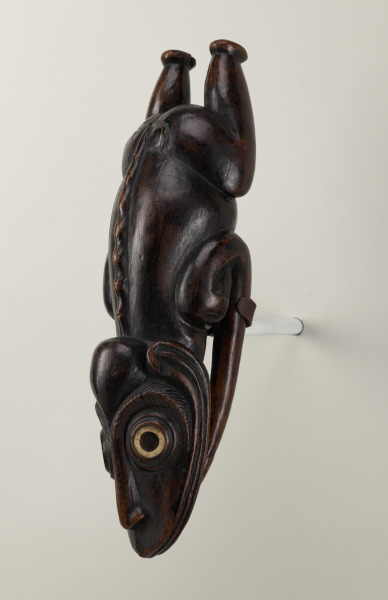 Anthropomorphic Lizard Figure (Moai Moko) - Image 5