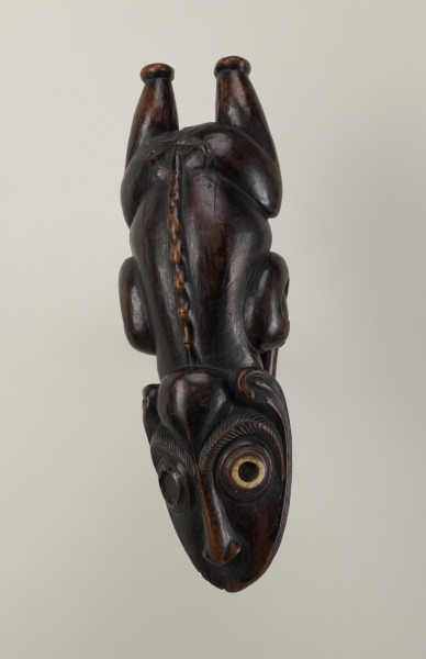 Anthropomorphic Lizard Figure (Moai Moko) - Image 9