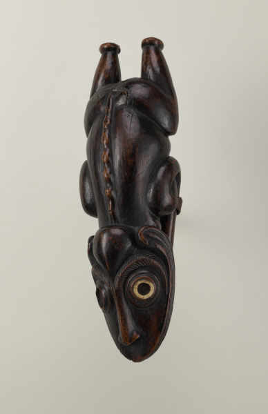 Anthropomorphic Lizard Figure (Moai Moko) - Image 8