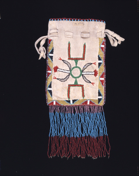 Woman’s Beaded Pouch - Image 2