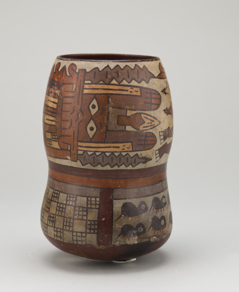 Jar with Masked Feline Design - Image 4