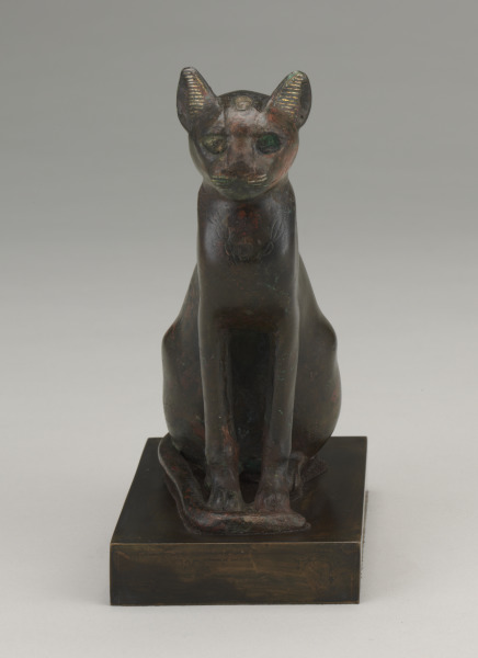 Seated Cat Figure