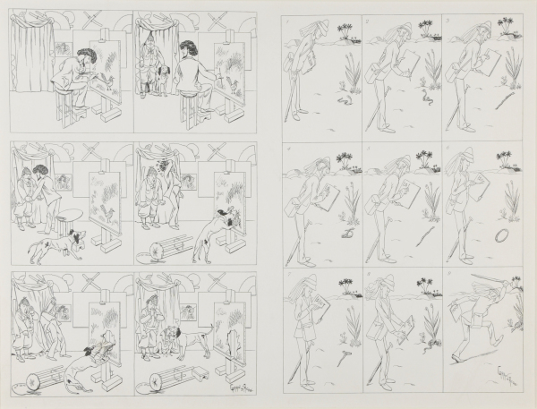 Proof Sheet of Caricatures - Image 4