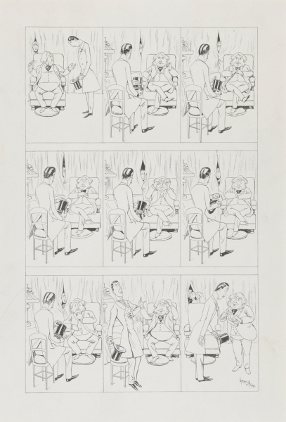 Proof Sheet of Caricatures - Image 5