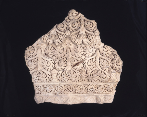 Fragment of decorated wall