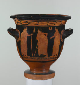 Bell Krater with Eos and Kephalos