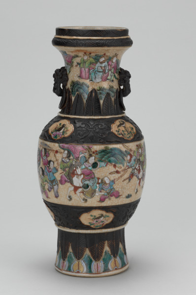 Vase Decorated with Scenes of Soldiers in Battle - Image 3