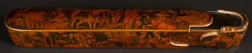 Pen Box Decorated with Figural Scenes - Image 4
