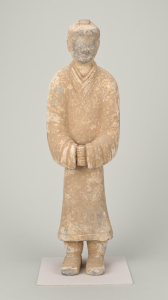 Figure of an Attendant with Hands Clasped below Waist - Image 6