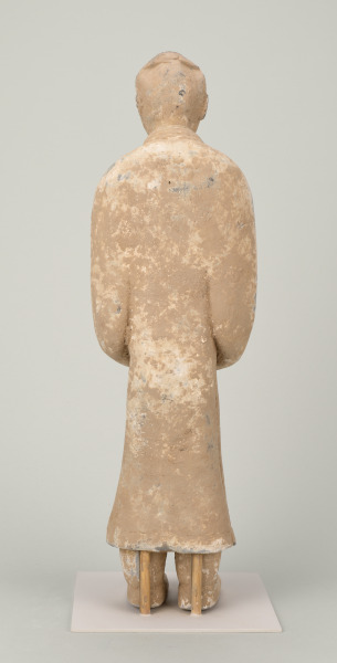Figure of an Attendant with Hands Clasped below Waist - Image 3