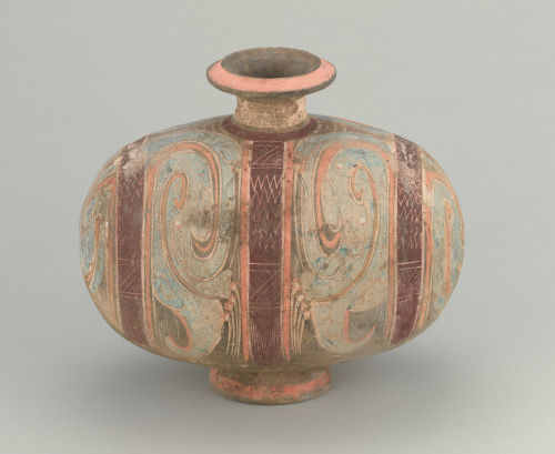 Cocoon-Form Jar with Later Decoration - Image 7