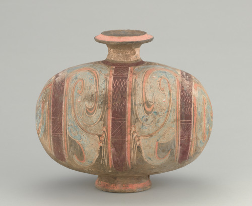 Cocoon-Form Jar with Later Decoration - Image 6