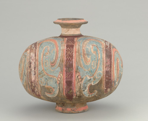Cocoon-Form Jar with Later Decoration - Image 5
