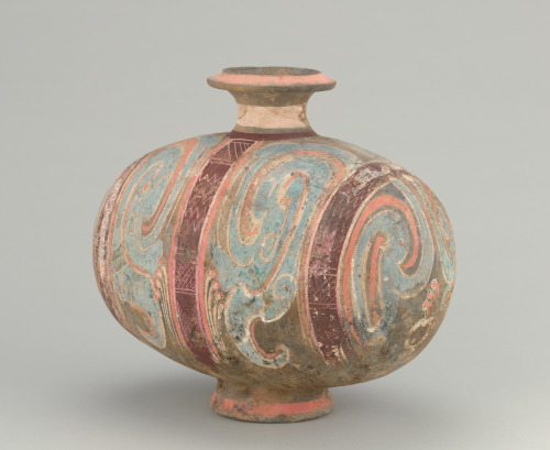Cocoon-Form Jar with Later Decoration - Image 4