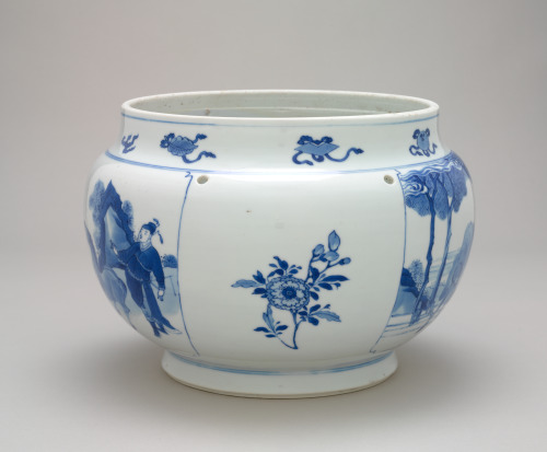 Deep Bowl Decorated with Figures Associated with a Constellation and Two Stars - Image 4