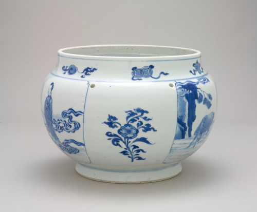 Deep Bowl Decorated with Figures Associated with a Constellation and Two Stars - Image 2