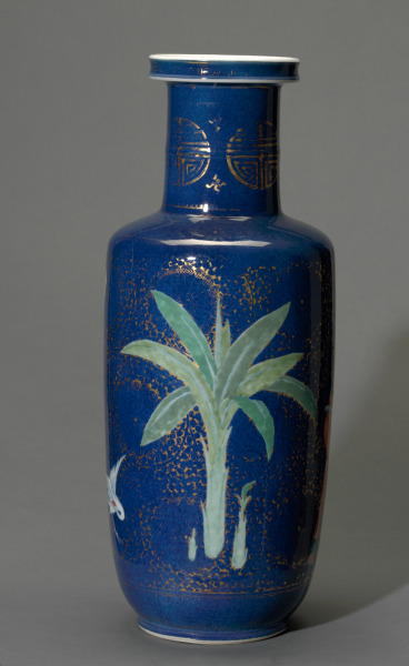 Vase Decorated with the Three Star Gods (Longevity, Happiness, Riches) - Image 2