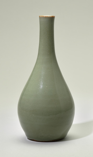 Small Pear-Shaped Bottle or Vase