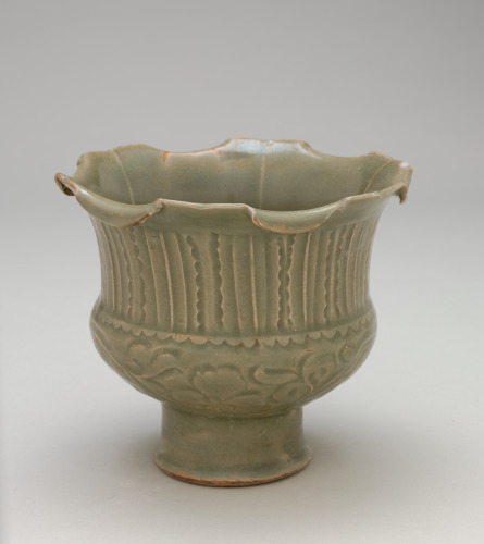 Foliate Jar with Carved Decoration - Image 2