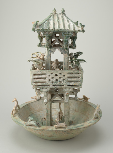 Cizhou-ware Bottle with Figural Decoration - Image 6