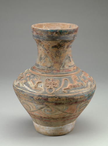 Wine Storage Vessel (Hu) Decorated with Hunting Scene - Image 4