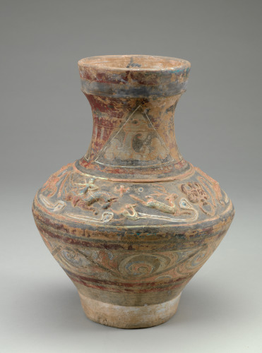 Wine Storage Vessel (Hu) Decorated with Hunting Scene - Image 7