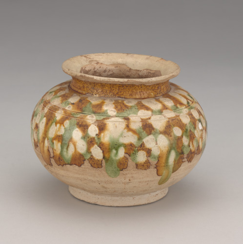 Small Jar with Dappled Glazes - Image 4