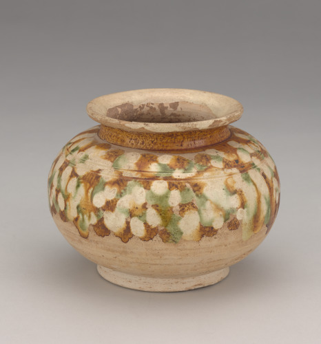 Small Jar with Dappled Glazes - Image 2