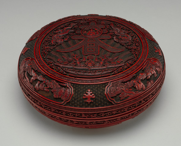Presentation Box Decorated with Auspicious Emblems - Image 17