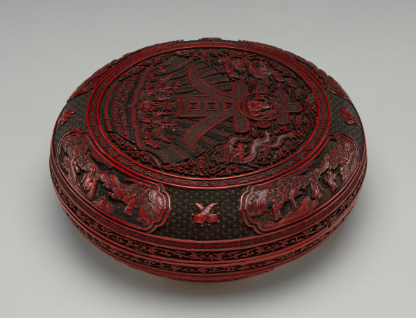 Presentation Box Decorated with Auspicious Emblems - Image 15
