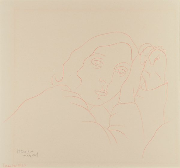 Woman’s Head with Clasped Hands - Image 2