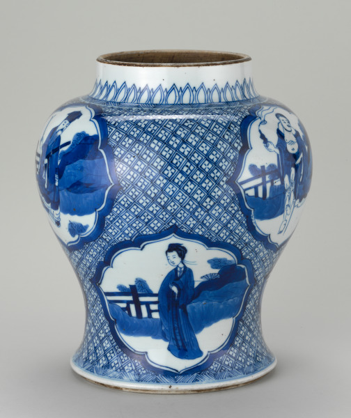Baluster Vase Decorated with the Six of the Eight Immortals - Image 5