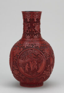 Vase Decorated with Boys at Play and the ‘Eight Buddhist Emblems’