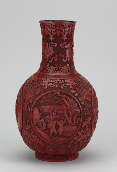 Vase Decorated with Boys at Play and the ‘Eight Buddhist Emblems’ - Image 6