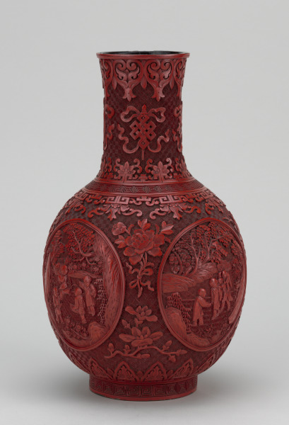 Vase Decorated with Boys at Play and the ‘Eight Buddhist Emblems’ - Image 3