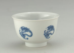 Cup Decorated with Dragon Design