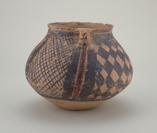 Banshan-Type Jar with Painted Geometric Design - Image 2