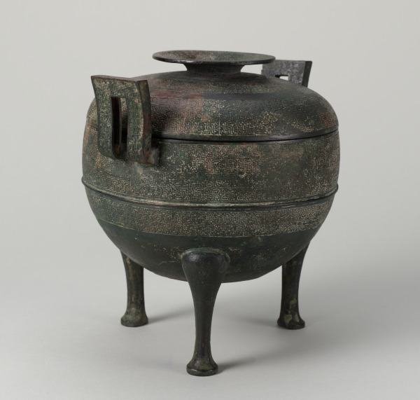 Covered Tripod Vessel (Ding) - Image 2