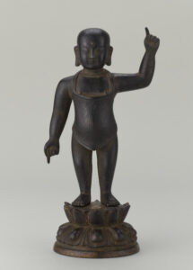 Infant Buddha Taking His First Step