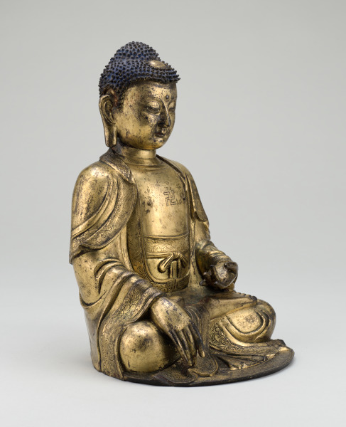 Seated Buddha Calling the Earth to Witness - Image 3