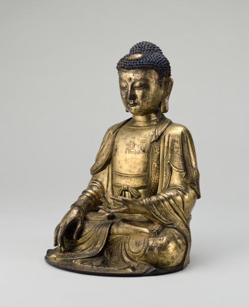 Seated Buddha Calling the Earth to Witness - Image 5