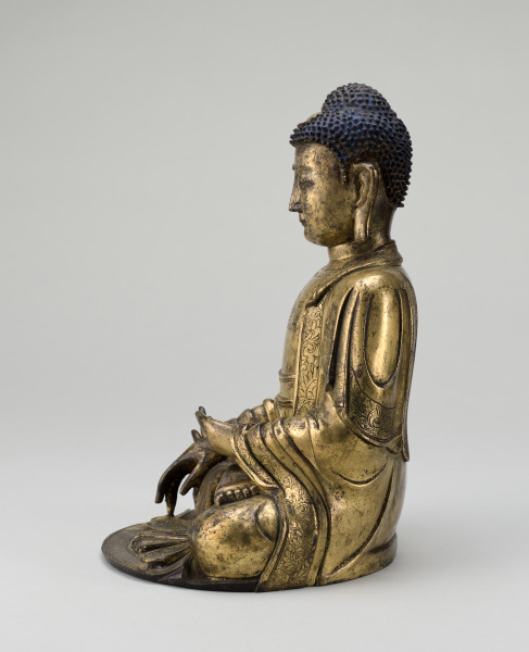 Seated Buddha Calling the Earth to Witness - Image 4