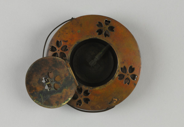 Lantern with Pierced Cherry Blossom Pattern - Image 2