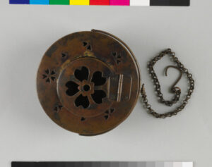 Lantern with Pierced Cherry Blossom Pattern