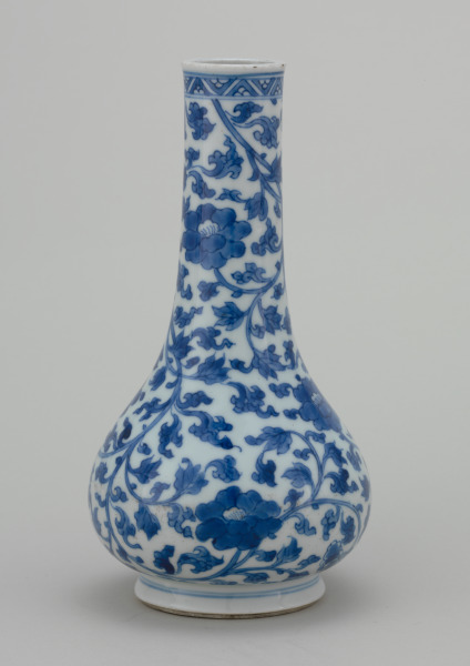 Vase with Flower-and-Leafy-Vine Scroll - Image 3