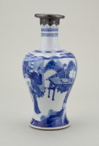 Vase Decorated with a Scholar Seated at His Desk