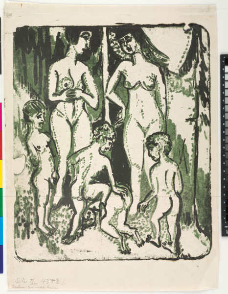 Nude Children Playing (Spielende Nackte Kinder) - Image 1
