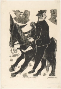 A Man a Boy and a Donkey