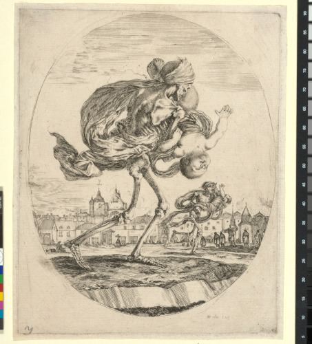 DEATH CARRYING A CHILD