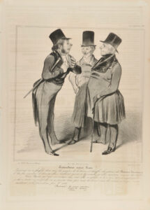 Entendons nous bien! Bertrand va se faufiler dans tous les groupes de la bourse et chauffer les actions du Bitume bitumineux, il les fera mousser, il dira qu’elles s’enlèvent, qu’on se les arrache, qu’elles montent comme des ballons……..Vous, Baron, qui avez un certain chic, vous allez en acheter à 20/00, 30/00, 100/00 d’augmentation. je les ai toutes en portefeuille, on ne pourra donc pas vous les livrer, nous les vendrons ce que nous voudrons et la providence fera le reste. (Bertrand) En avant, marchons. Contre les dindons, Volons……. etc.